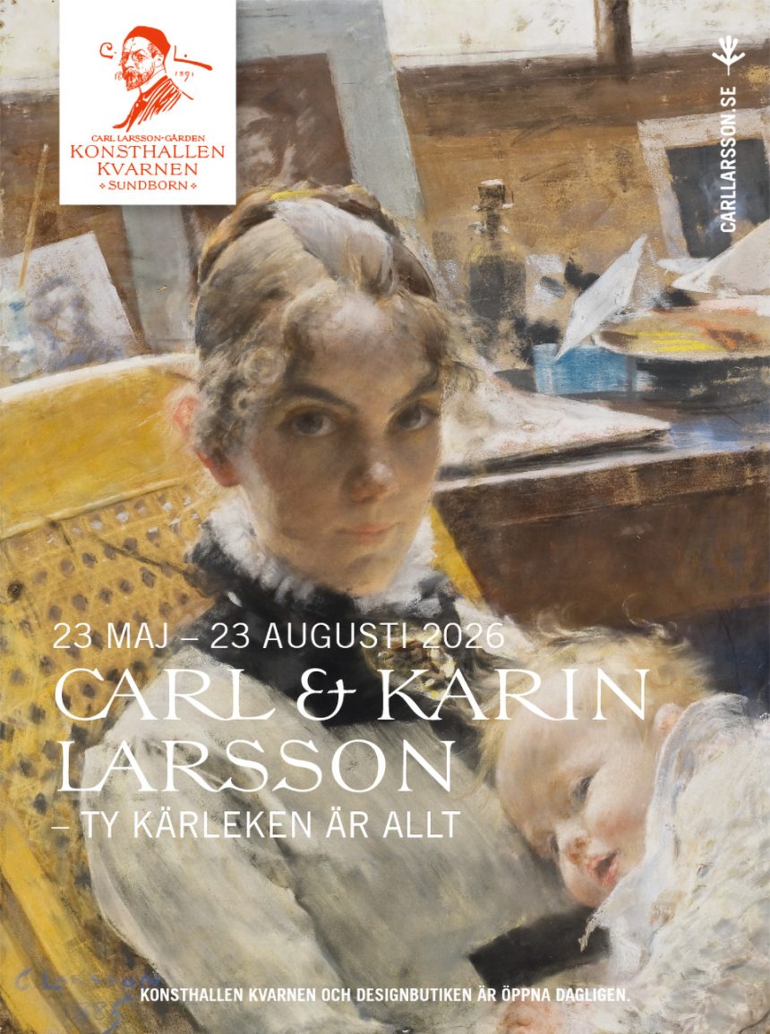 Carl-Larsson-garden-Konsthallen-Kvarnen-Carl-och-Karin-Larsson-Ty-karleken-ar-allt